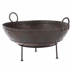 FIRE PIT IRON BROWN 20 